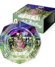 Best Buds Crystal Ashtray with Giftbox Wedding Cake