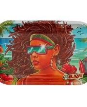 RAW Brazil Girl 3rd Edition Rolling Tray